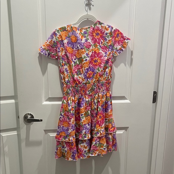 Floral Ruffle Dress - Picture 3 of 3